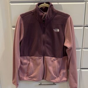 The North Face Two-Tone Fleece Woman’s Jacket Size- Medium